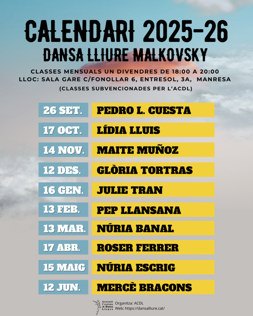 Calendari 2025-26 Manresa