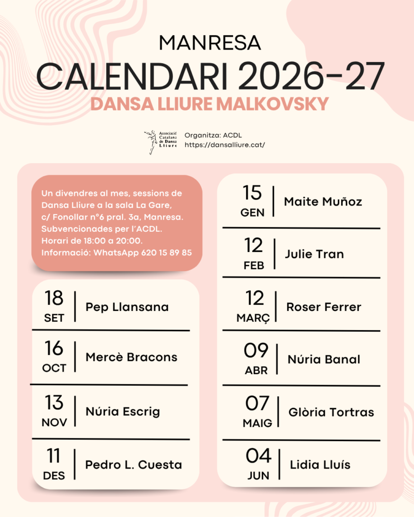 Calendari Manresa 2026-27