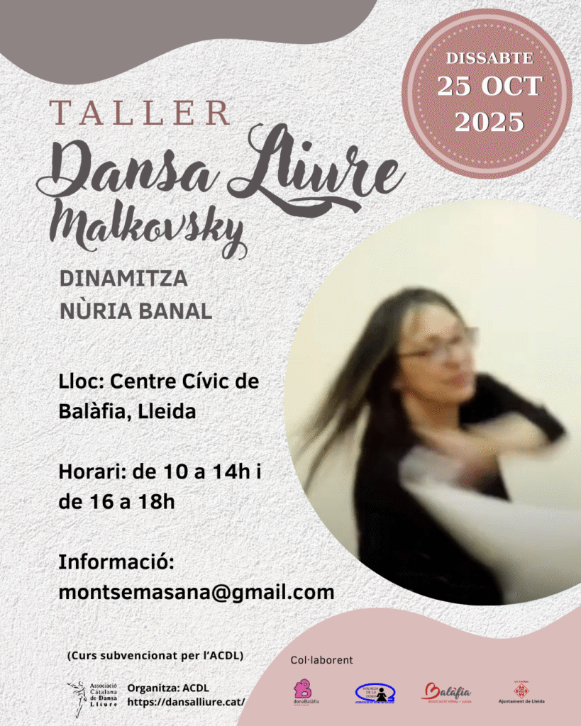 Curs dansa a LLEIDA, amb Núria Banal